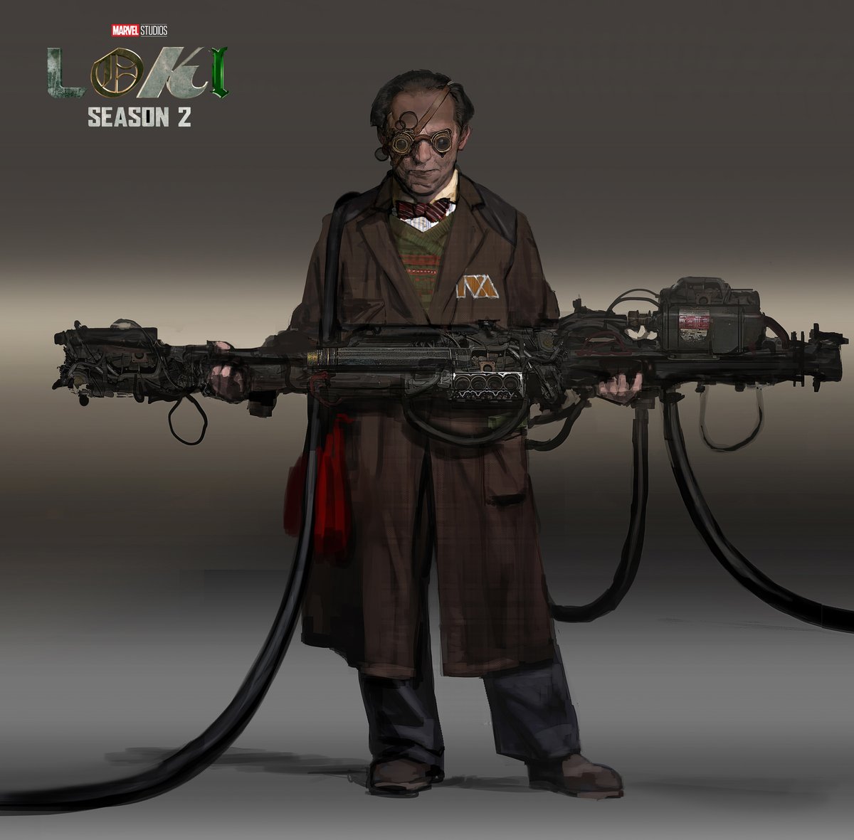 Some Loki Season2 stuff I worked on - was a lot of fun to come up with weirdos working in the basement - would later evolve to become Ke Huy Quan's OB character.