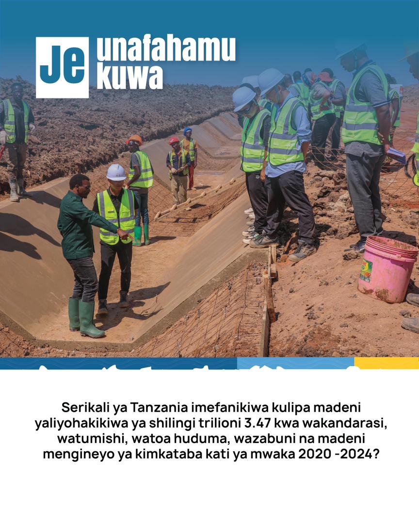 Wakandarasi, watumishi na watoa huduma wamelipwa kwa uwazi na uaminifu.