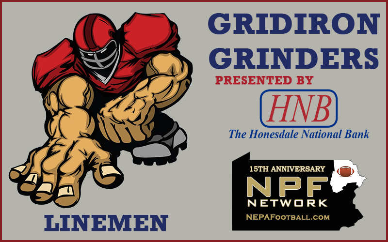 NEPAFootball's tweet photo. Week 8 Gridiron Grinders presented by The Honesdale National Bank
Best lineman performances from the past weekend in District 2
https://t.co/gFMcBnILdO https://t.co/cQ3ZcEN2ej