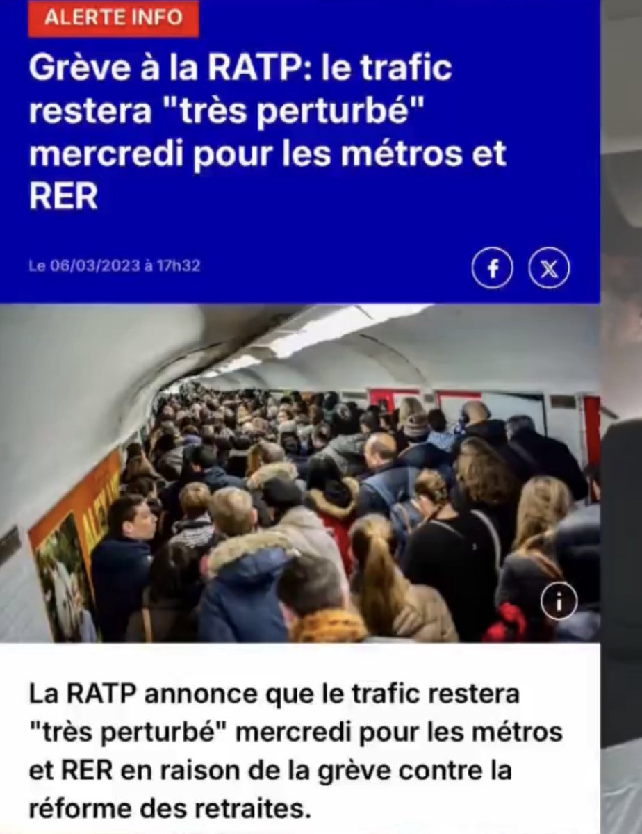 Oscar Puente, ese inútil que Sánchez 
Ha puesto de Ministro,es un mentiroso compulsivo.
Se dedica a desprestigiar a Isabel Díaz Ayuso, mintiendo descaradamente.
Ha puesto un Twit con una foto del metro de Paris del año 2023, diciendo que era el metro de Madrid
…Ni mentir sabe!!!