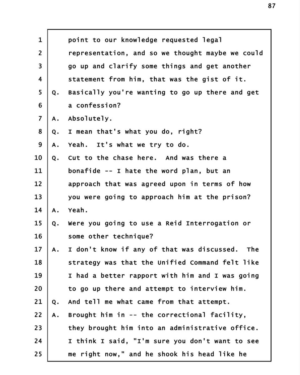 alleyesondelphi's tweet image. LE put a mail stop on RA’s letter requesting court-appointed counsel, then went to Westville hoping a week of hell would leverage him into snitching on Kegan Kline, then re-mailed his letter requesting court-appointed counsel.

Fckn outrageous.

#RichardAllen #Delphi