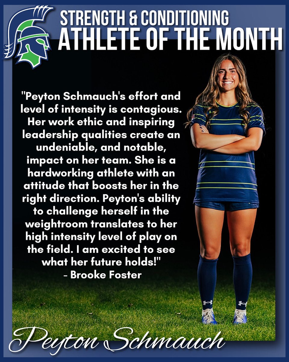 𝙎&amp;𝘾 𝘼𝙏𝙃𝙇𝙀𝙏𝙀𝙎 𝙊𝙁 𝙏𝙃𝙀 𝙈𝙊𝙉𝙏𝙃

Huge congratulations to our Strength &amp; Conditioning Athletes of the Month, Peyton Schmauch and Kaleb Zuhoski! Their relentless effort in the weight room continues to elevate their performance and leadership on the field! #GoArgos