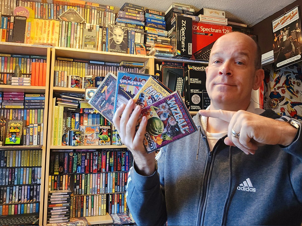 MarkRJones1970's tweet image. Oh look, here's a few #ZXSpectrum games I worked on back in the days of #OceanSoftware 😁

#RetroGaming