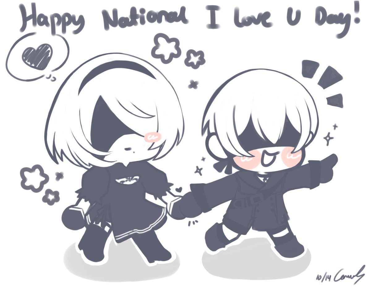 #NieRAutomata #9s2b

Planned to post it either on 1:43 am or 5:20 am but I slept through both timestamps...