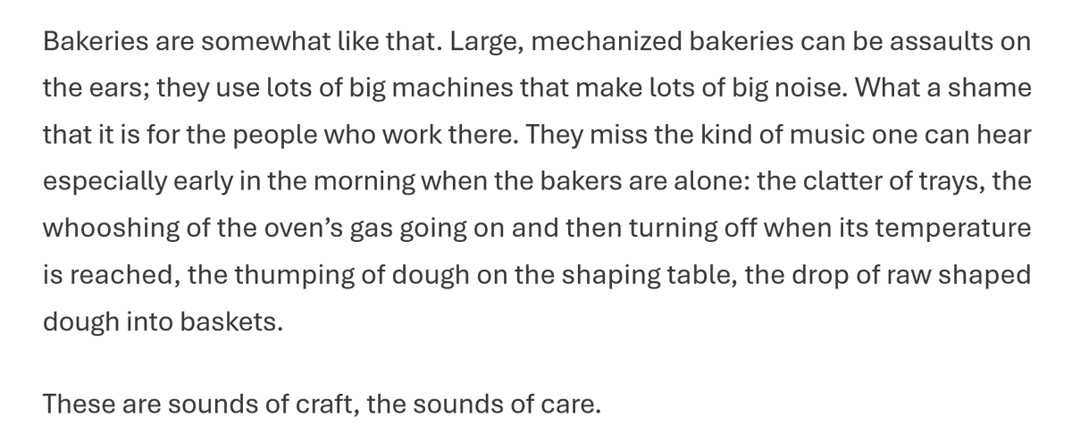 Typically lovely, ornery @Substack post from Mark Furstenburg of <a href="/BreadFurst/">Bread Furst</a>.