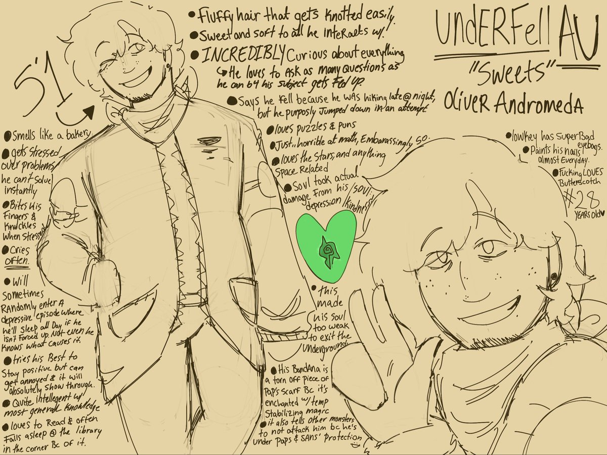 Olly_Drawsstuff's tweet image. Some sweets art hehe also him with spike HASHTAG THEY ARE #friends !!! 

He’s my Underfell au guy hehe!! I gotta make my refs more interesting… but I don’t.. really know what 2 do for that lols..