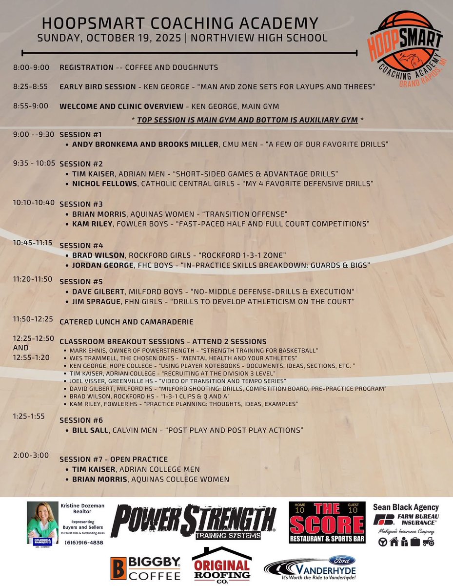 Excited to participate in the 2025 HoopSmart Coaches Clinic!
There’s still time to register at kengeorgebasketball.com