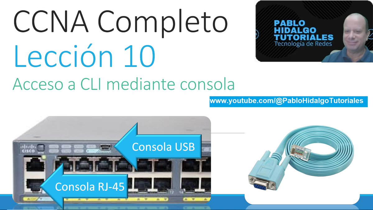 PabloHidalgoM50's tweet image. 🚀¡Lleva tu perfil profesional al siguiente nivel con la certificación #Cisco CCNA!
📚Ya está disponible en mi canal de YouTube la serie #CCNA Completo con 118 videos, totalmente en español.
🎯 ¡Tu futuro en redes comienza aquí!
youtu.be/-KIlViMTBG0
#pablohidalgotutoriales
