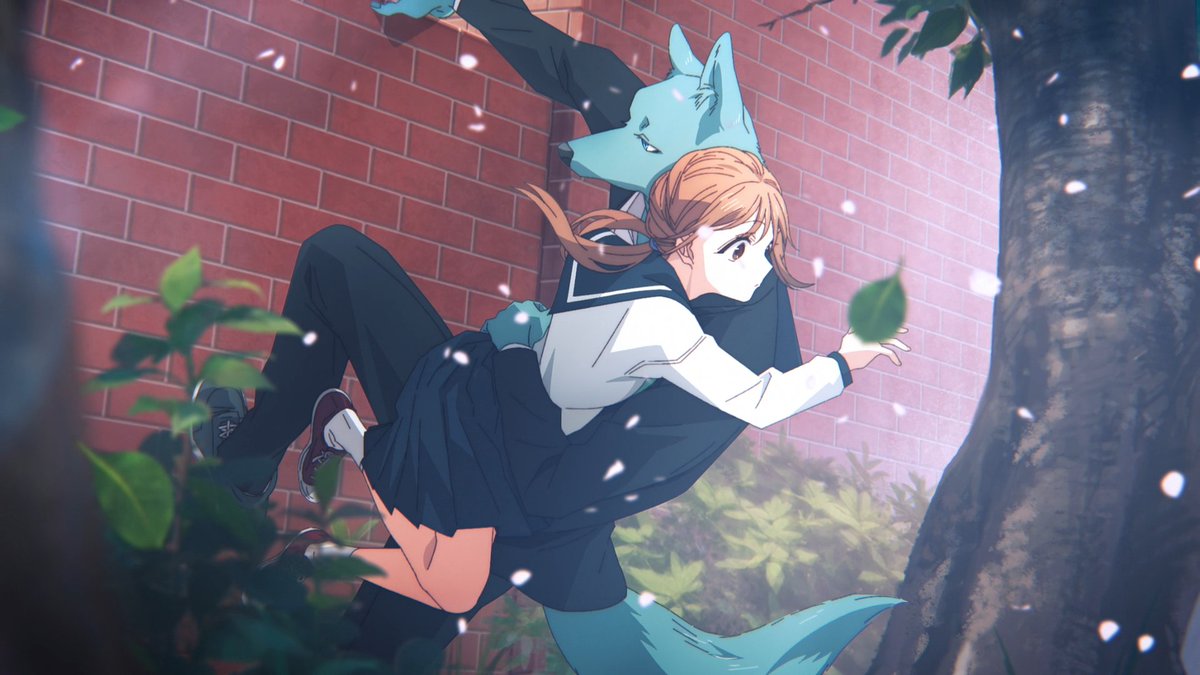 Girltaku_AT's tweet photo. You can call With You, Our Love the furry romance anime but just know it has IMPECCABLE visuals, character design, and animation. Yes, they made the wolf boy with actual animalistic features hot. Also, there's segregation in this world which I'll formulate my thoughts on later https://t.co/DNNk12tQoI