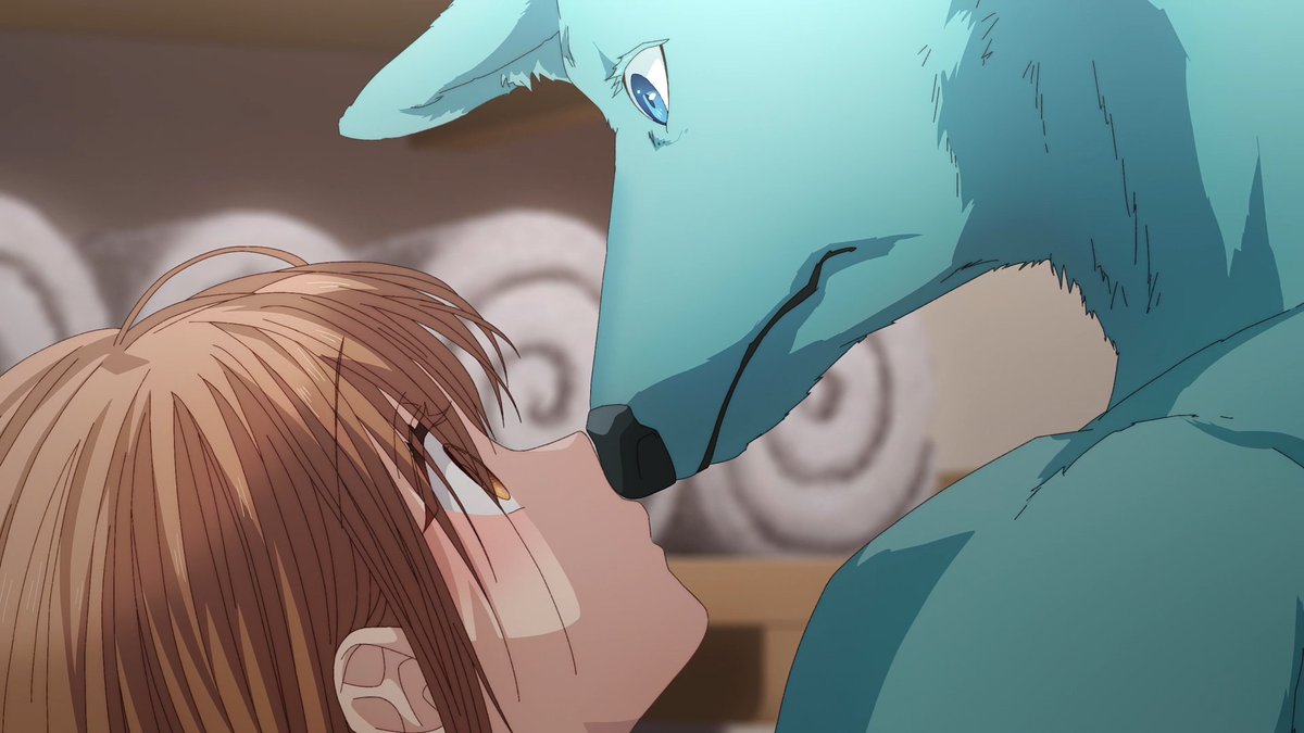 Girltaku_AT's tweet photo. You can call With You, Our Love the furry romance anime but just know it has IMPECCABLE visuals, character design, and animation. Yes, they made the wolf boy with actual animalistic features hot. Also, there's segregation in this world which I'll formulate my thoughts on later https://t.co/DNNk12tQoI