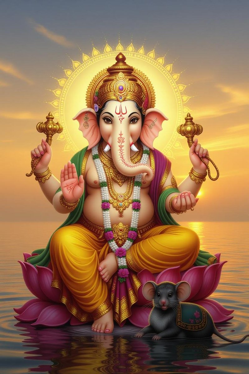 MukAn_X's tweet image. हे गणेश जी,
आज भी शुरुआत आपके नाम से करता हूँ
क्योंकि जहाँ आपका नाम है, वहाँ रास्ता खुद बन जाता है।
आप मेरी बाधाओं के नहीं,
मेरे भ्रमों के विघ्नहर्ता हैं।
आपकी मुस्कान में जो शांति है,
वही मेरे मन की दिशा बनती है।
मुझे बुद्धि दीजिए कि मैं सही सोच सकूँ,
और शक्ति दीजिए कि सही…