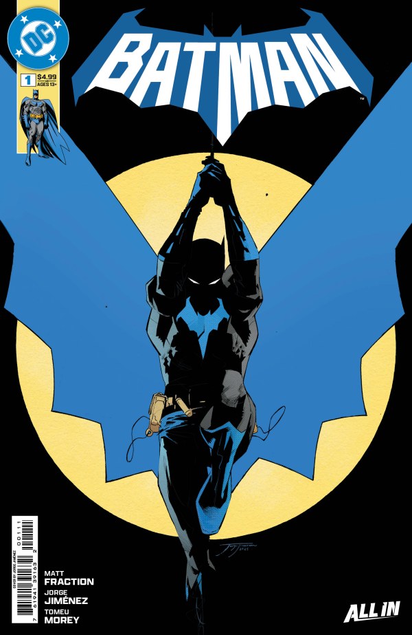 BATMAN #1 -  back on the shelves Wednesday