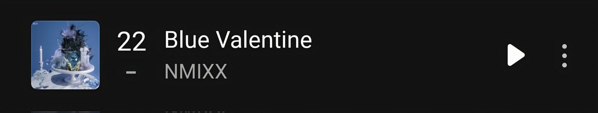 NMIXX_xstream's tweet photo. 🏆멜��� ‘Blue Valentine’ 3번째 날 Top 22nd로 7계단 상승 진입🏆

열심히 도와주시는 롱롱단, 엔써 여러분 덕분입니다. 감사합니다. 

조금 더 화이팅해봅시다 !

우린 we we we we 위로 위로 더 🔥

Stay awake, you cannot hold us down✨

#NMIXX #엔믹스
#BlueValentine
#NMIXX_BlueValentine https://t.co/J8FmyQdpNm