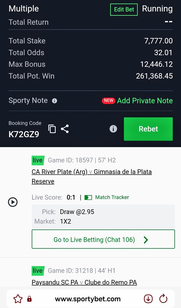 Dey with me👊

RISKY 

Gift: 32 odds (3 games)👉  K72GZ9
 
👉 ₦50K giveaway when it wins