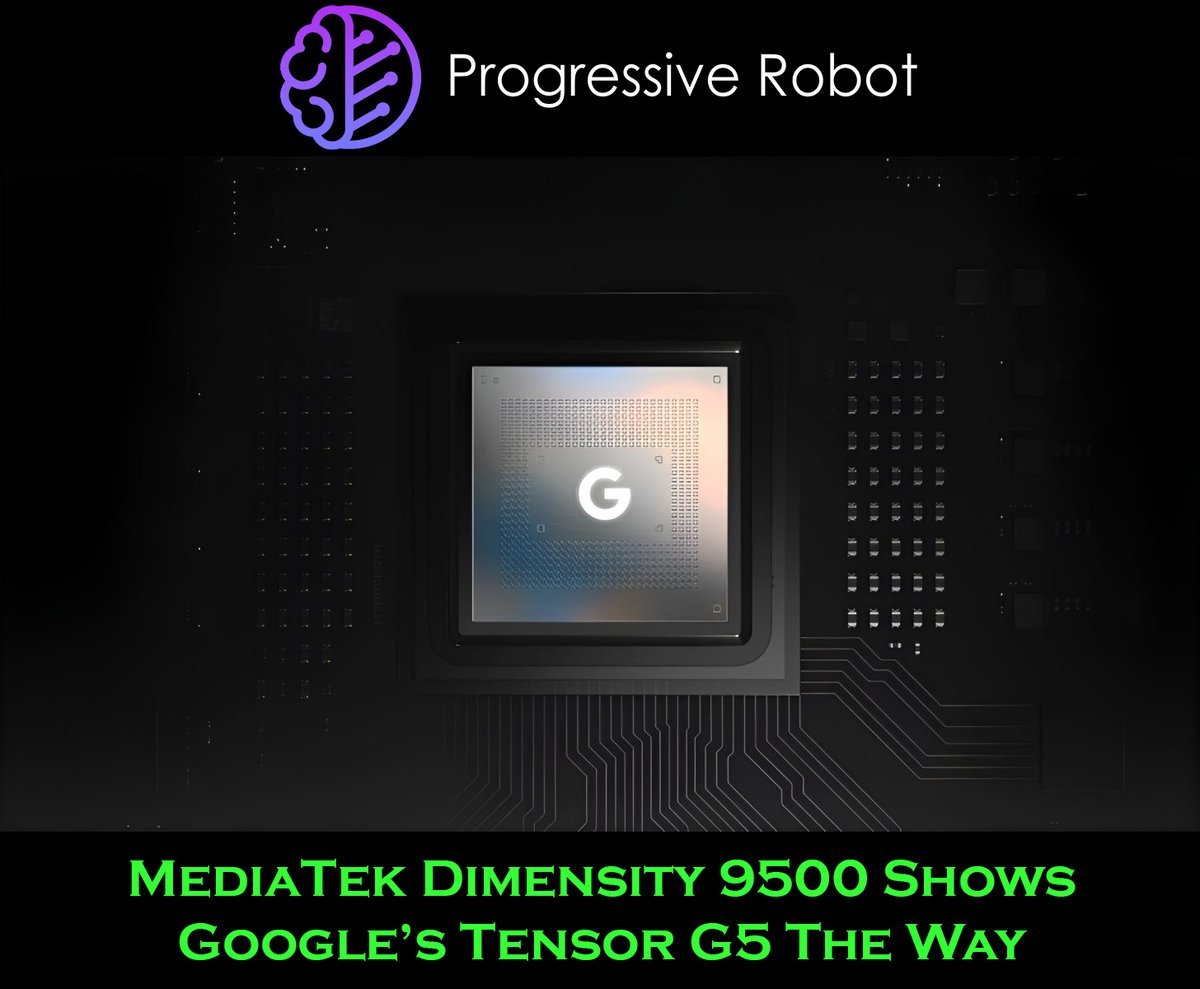 ProgresiveRobot's tweet image. MediaTek’s Dimensity 9500 is outpacing Google’s Tensor G5 in benchmark after benchmark — and it’s doing it with off-the-shelf ARM tech. 🔥
Sometimes, efficiency beats ambition.
#MediaTek #Dimensity9500 #TensorG5 #GooglePixel10 #ChipWars #TechNews #MobileTech #SoCPerformance