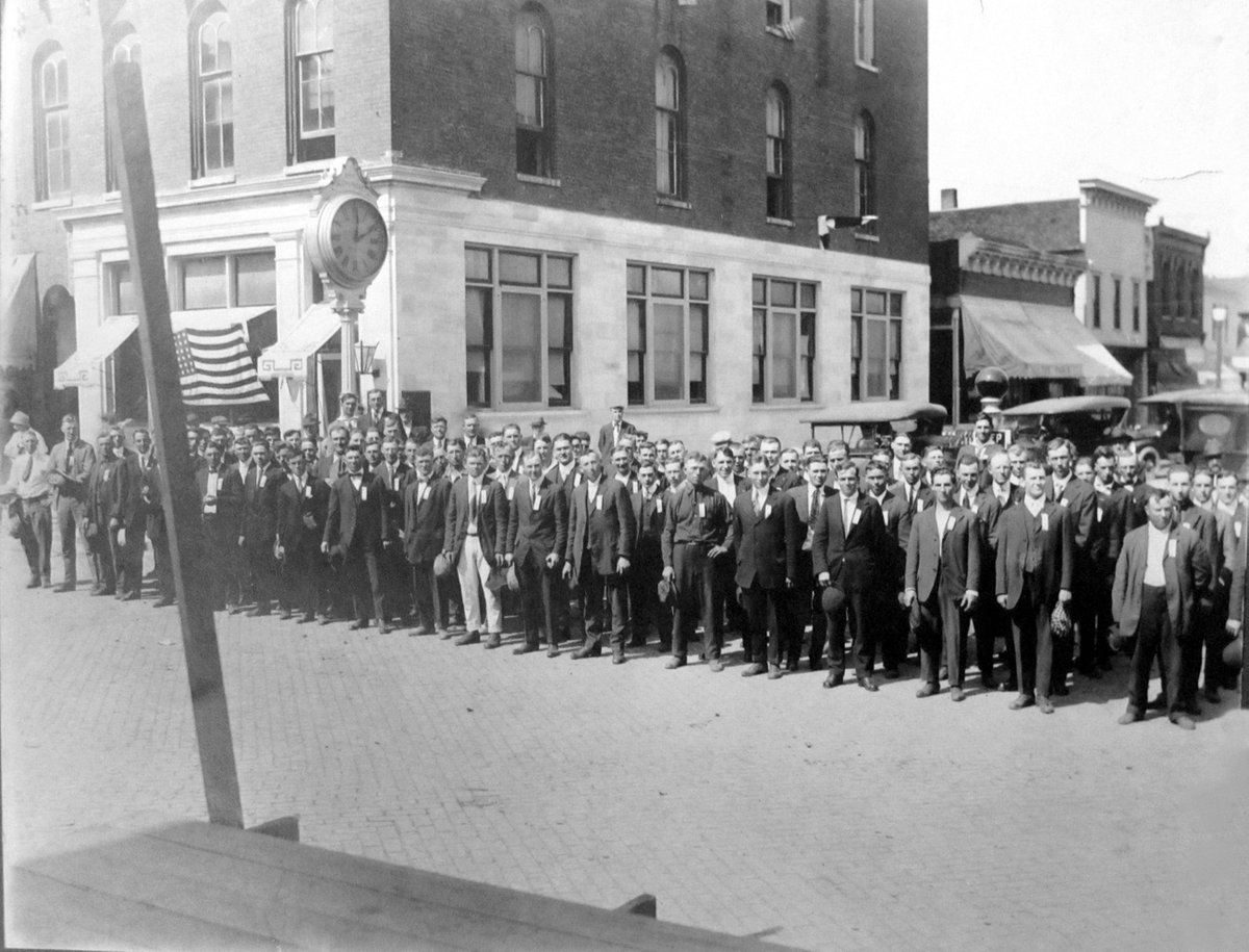 TLDVenue's tweet image. Psst... Want first dibs on 2026 employee events? Early birds can book now during our construction phase. DM us to learn more. Bonus pic of Clark employees in 1945 #swmichevents #TheLoadingDock #eventvenue