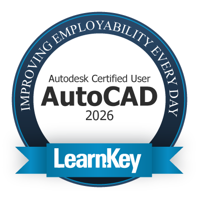 LearnKey's tweet image. 📐 MASTER AUTOCAD 2026 - BUILD YOUR DESIGN CAREER!
LearnKey&apos;s Autodesk AutoCAD course teaches real-world skills through an innovative learn-by-doing approach!
👉 Contact us: learn@learnkey.com | 800-865-0165
#AutoCAD2026 #AutodeskCertified #LearnKey