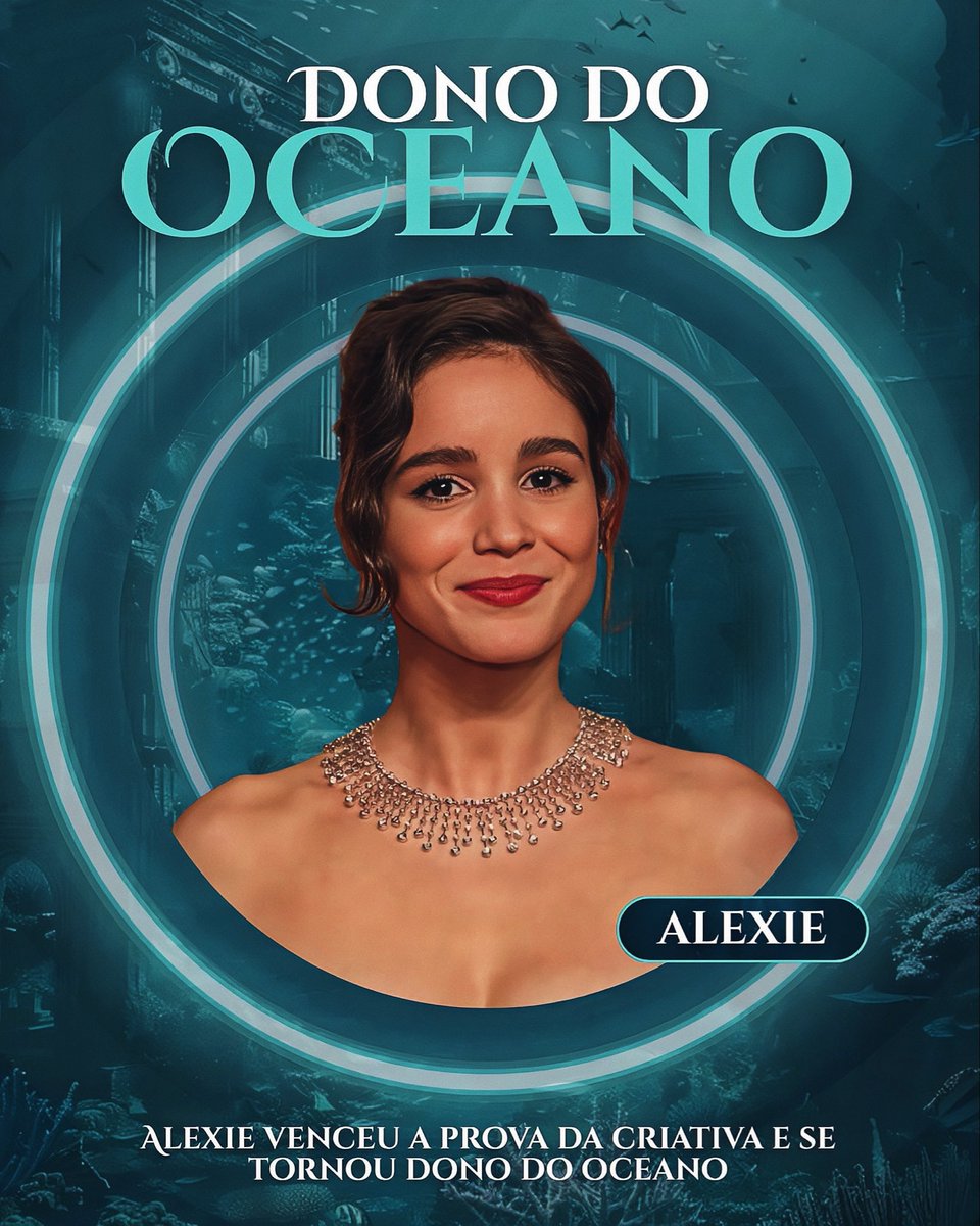 🪼DONO DO OCEANO!🪼

Alexei (<a href="/AlexHeroComenta/">Alexei 🐆</a>) conquistou o topo do ranking da prova criativa com 39,5 e, com isso, se tornou o dono do oceano.

#ConquistaRv