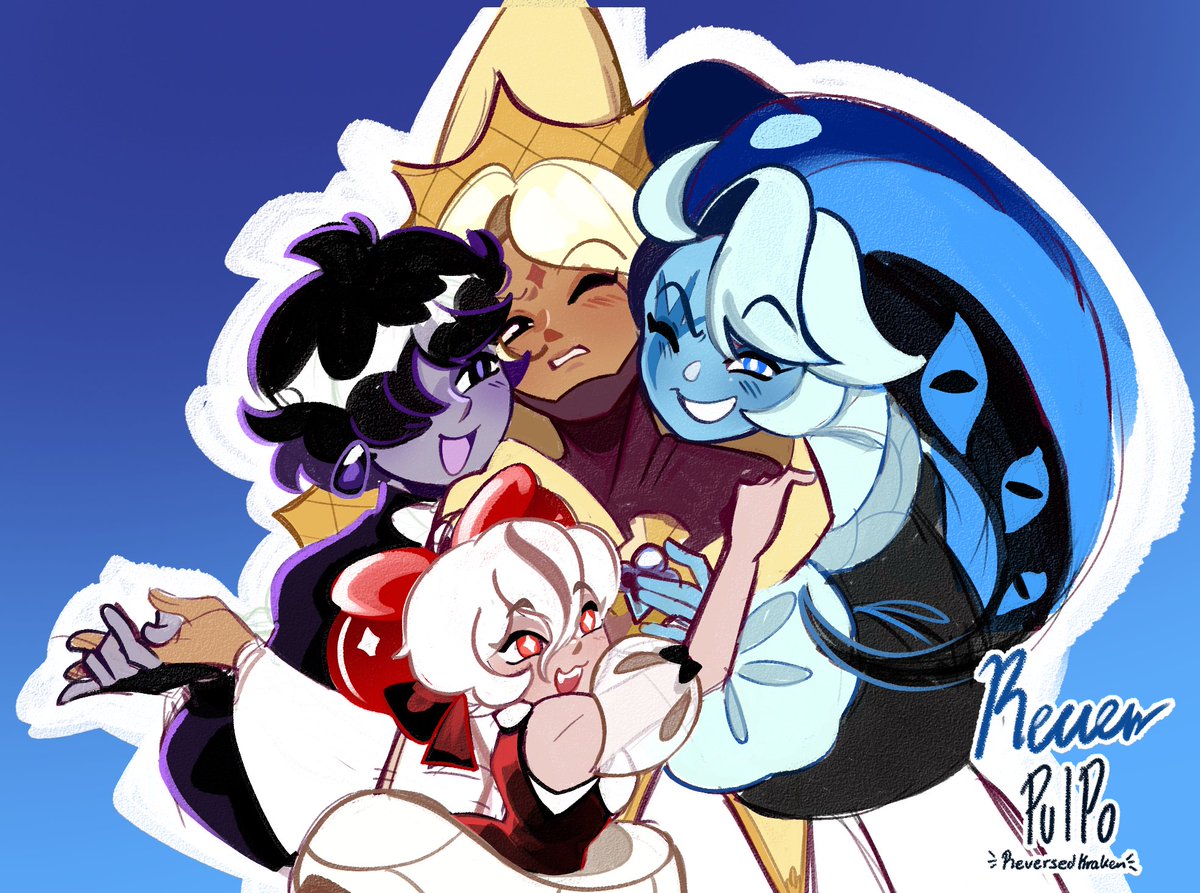 Reversedkraken's tweet image. We love silly vanilly

#cookierunkingdom #cookierun #shadowvanilla