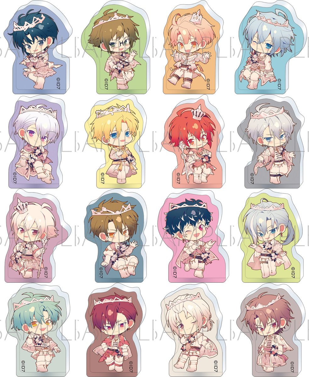 アイドリッシュセブン アイナナ　ネームバッジ　もんちゃん　コンプリートセット アイナナ モンちゃん ネームバッジ コンプリートセット アイド
