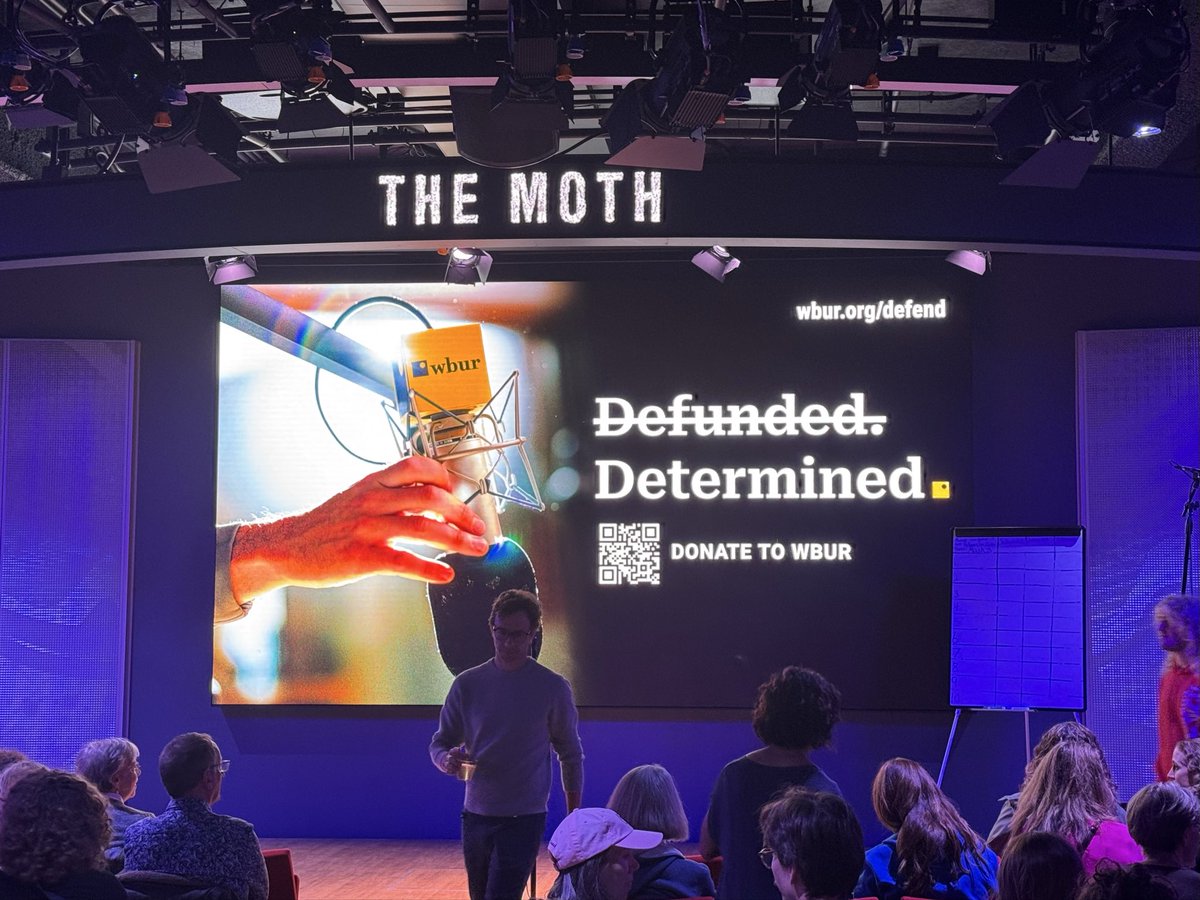 Hanging out in Brookline, Ma with friends to catch a recording of <a href="/TheMoth/">The Moth</a> tonight. It’s story hour.