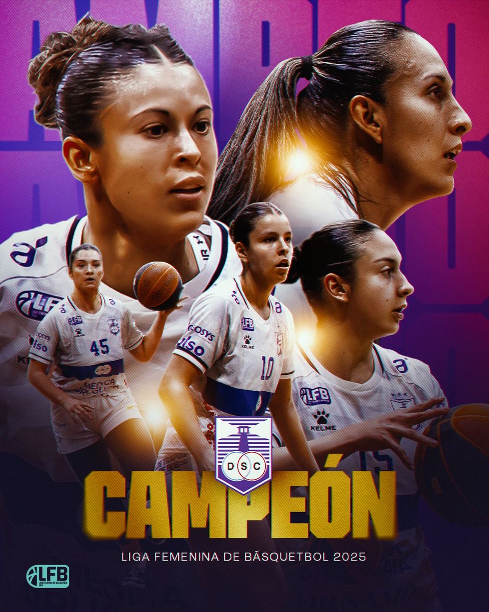 🏆 𝐂𝐀𝐌𝐏𝐄𝐎́𝐍

<a href="/dscfemeninoo/">Defensor Sporting - Basquetbol Femenino</a> logró el bi-campeonato. ¡Felicitaciones! 

#LFB🏀