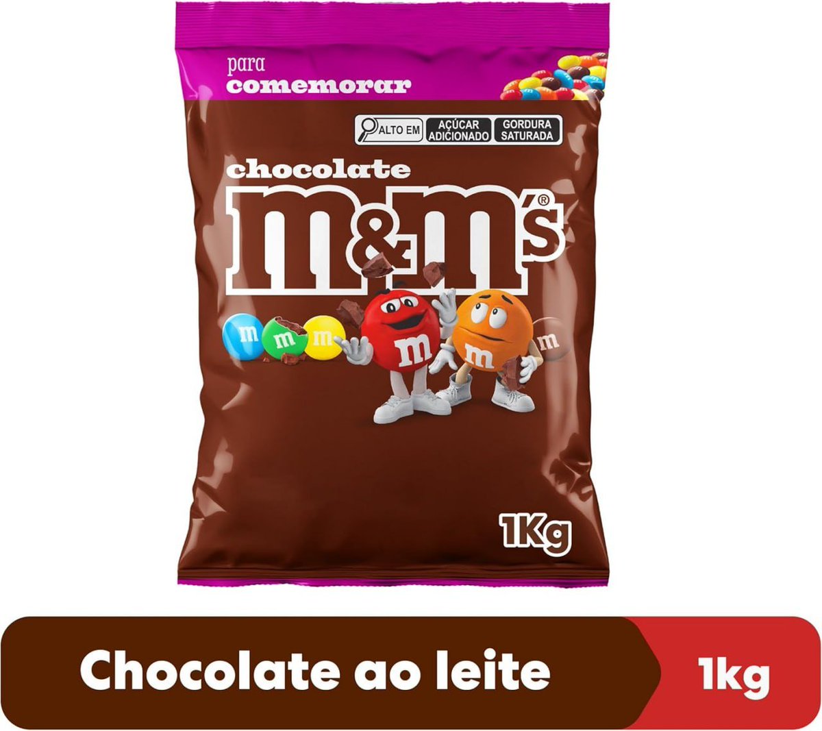 🔥 Chocolate M&amp;M'S Ao Leite 1kg 

💰 R$ 50,00: amzn.to/43exl0r

🏷 use o cupom OLAPRIME
➖exclusivo para membros Prime

🟧 Promoção por tempo limitado.