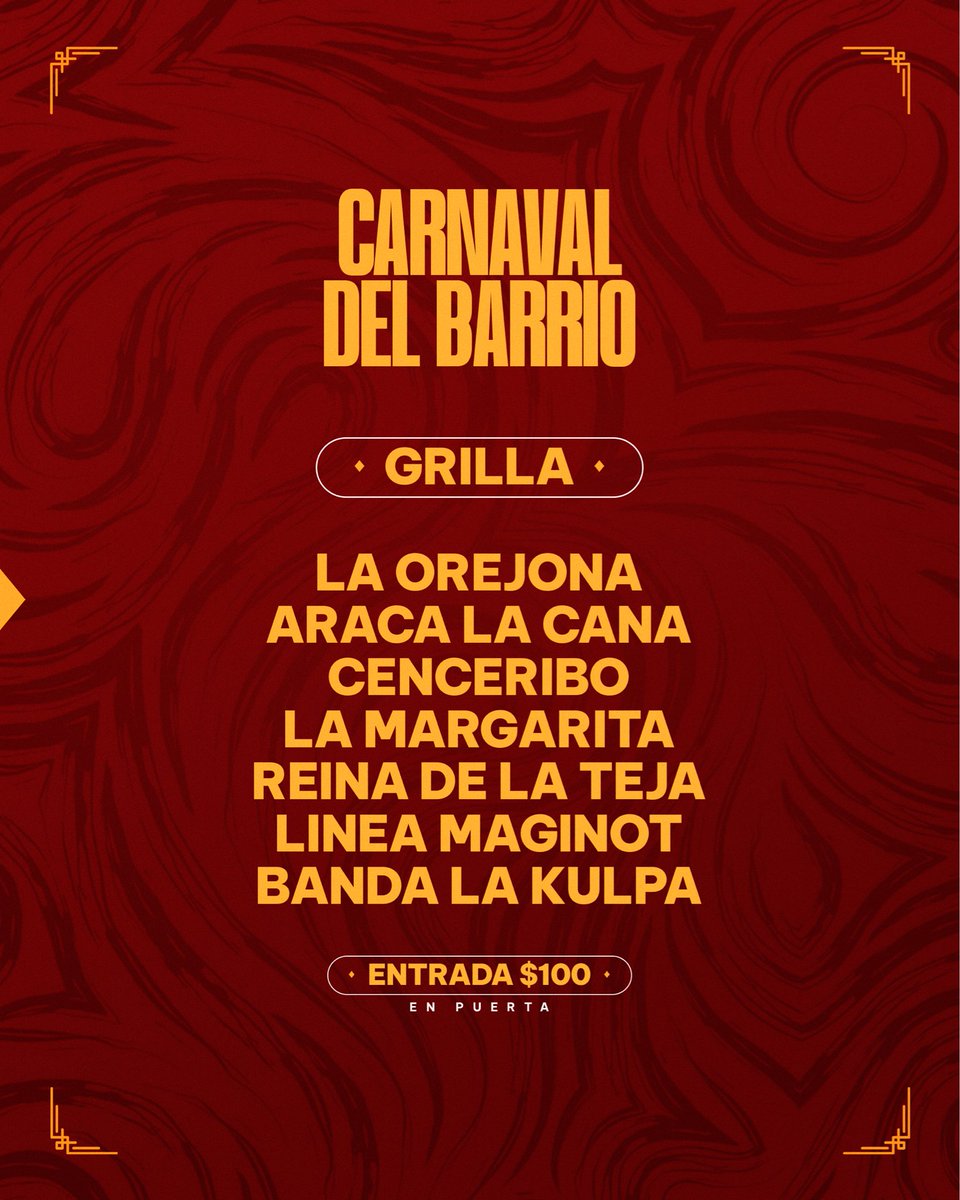 ProgresoOficial's tweet image. Barrio de murga y carnaval 🎶

¡Los esperamos en El Tejano!

#ElClubDelBarrio