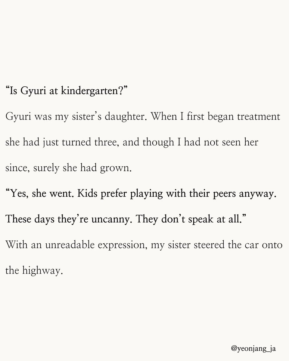 yeonjang_ja's tweet photo. 📘 Who Are They
Ep.3 – Why Won’t You Talk?

📢 New episodes every Mon/Wed/Fri
⚠️ Copyright belongs to the creator.
Unauthorized reposting or reuse is prohibited.

#Yeonjangja #FlashFiction #ShortStory
#Knovel #KoreanFiction #TranslatedLit
#AsianLit https://t.co/i1n5gktKhX