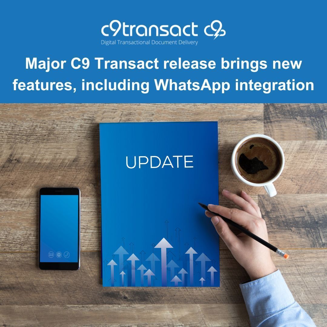 Exciting news! The latest C9 Transact upgrade went live on 11 October, introducing WhatsApp integration, dynamic webpage management, and improved reporting. Find out how these enhancements will make your communications more secure and flexible: cumulo9.com/resources/news…
