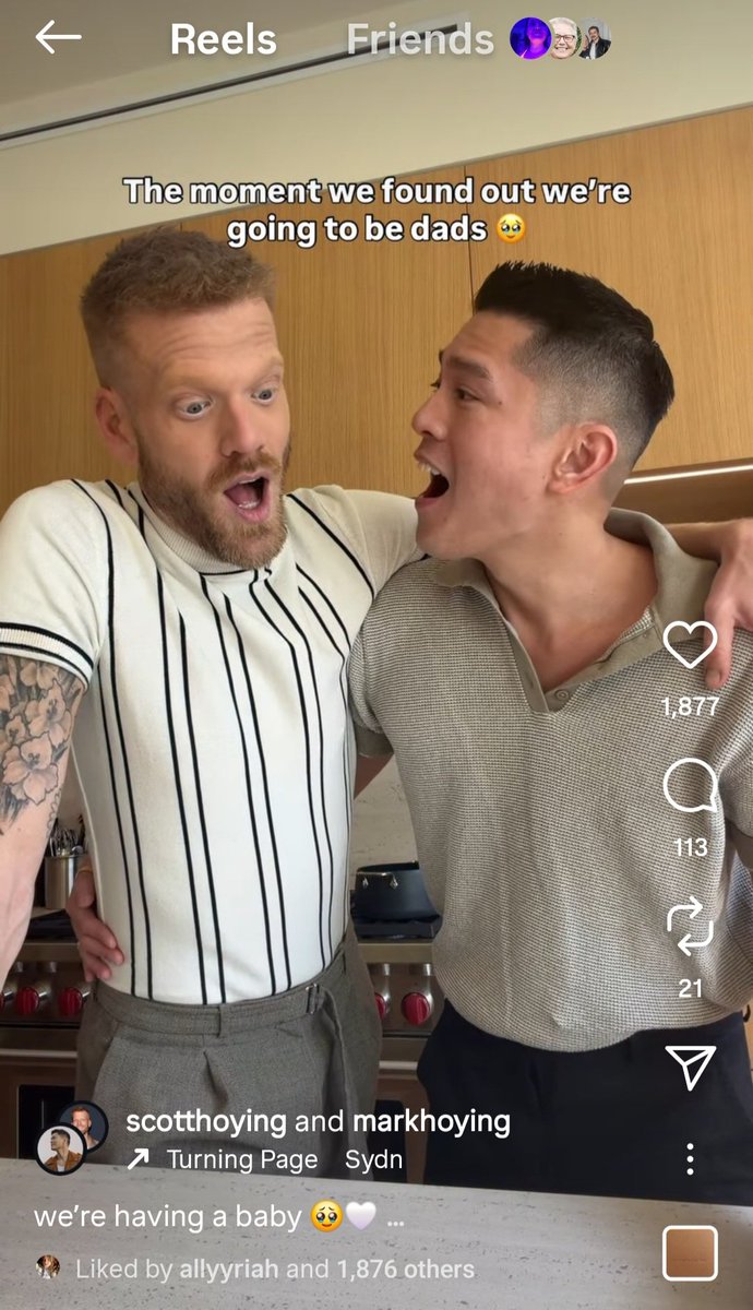 babywingnut85's tweet image. A baby announcement and engagement all in one day!?!?! 😍 Congratulations to Mitch and Will and also Scott and Mark!