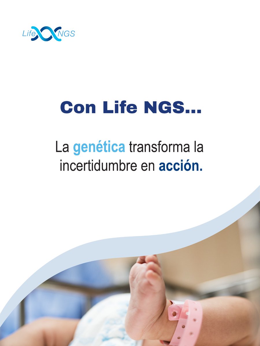Lab_LifeNGS's tweet photo. Conoce cómo el diagnóstico genético mejora la vida desde el nacimiento.

#LifeNGS #MetabolismoGenético #PrevenciónTemprana #GenéticaNeonatal https://t.co/2Q27EC3rKy
