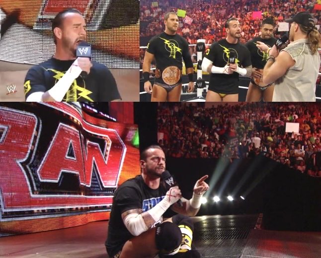 In just one night CM Punk:

- Sang “Chicago” by Frank Sinatra 
- Had an iconic segment with HBK
- Cut the famous Pipebomb promo 

He was on a different level that night😭