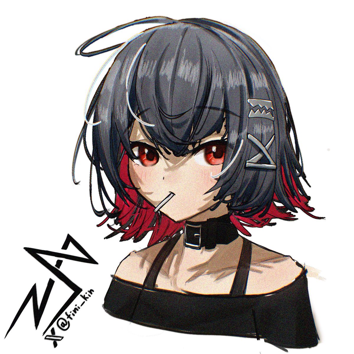 Changing workflow a little bit. Made new pen, made new sketch/render process. #ZenlessZoneZero #ZenlessZoneZeroFanart #EllenJoe #zzzerofanart