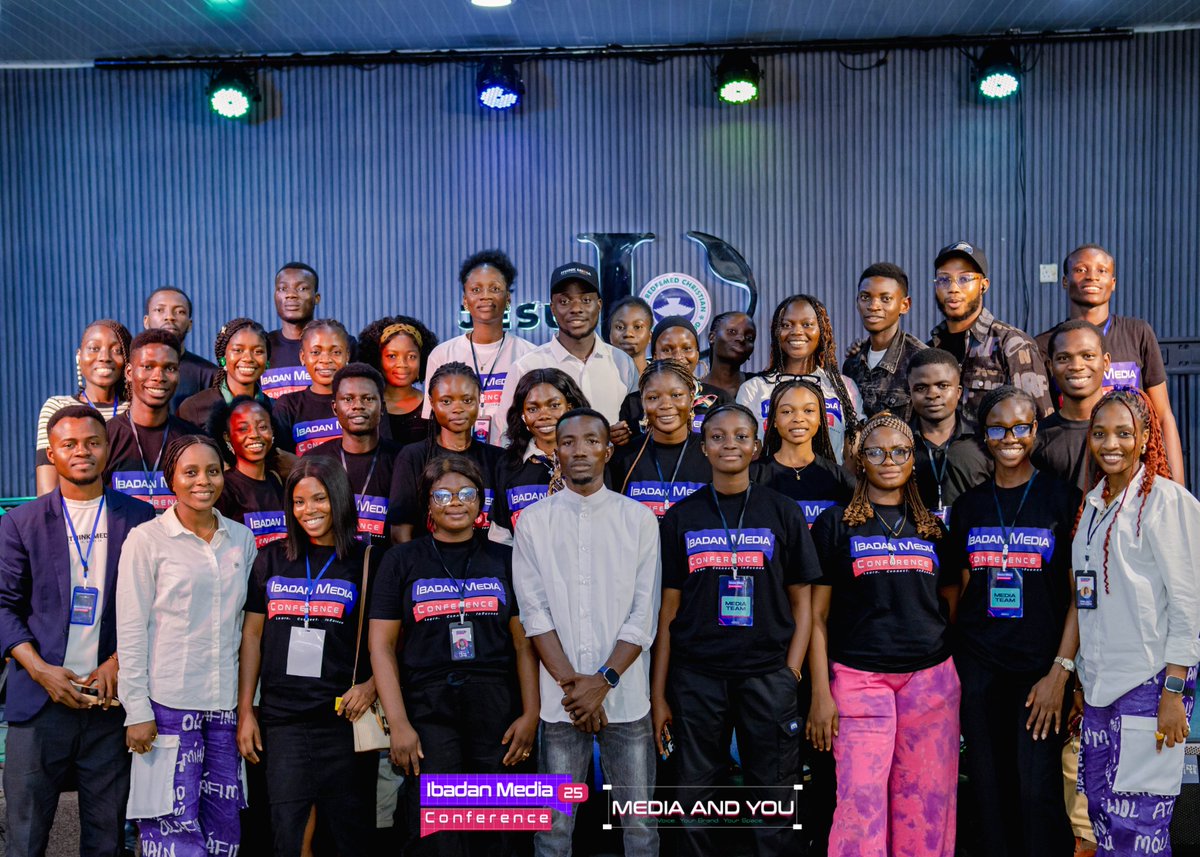IM_Conference25's tweet photo. Behind every successful event is a team that works with heart 💙 To our volunteers and IMC team — you are the true heroes of IMC’25!
#Imc #Ibadanmediaconference #Milel #Nigeria #NGABEN #SouthAfrica #Osimhen https://t.co/xUW8OJ6kBt