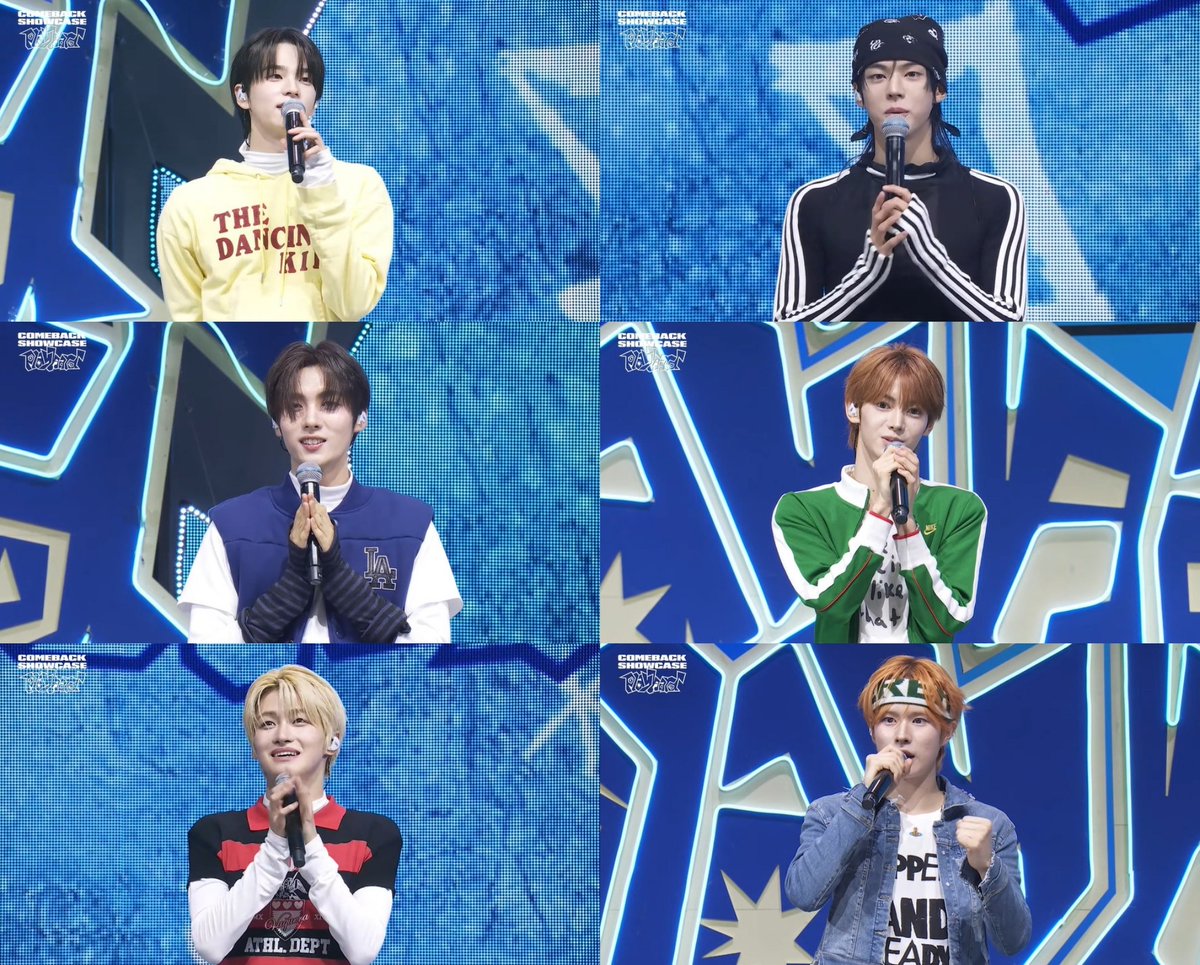 TWS『TWS Comeback Showcase'play hard'』開催 💭「変化した姿で共に