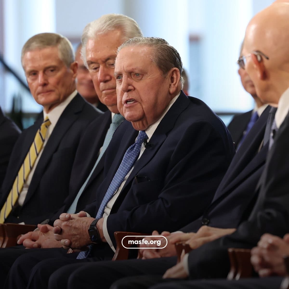 Masfe_org's tweet image. Estas son algunas de las fotos de la presentación del nuevo presidente y de la nueva Primera Presidencia de La Iglesia de Jesucristo de los Santos de los Últimos Días. Agradecemos tener líderes llamados por Dios para guiarnos en este tiempo.

Créditos: Newsroom
#masfe #sud