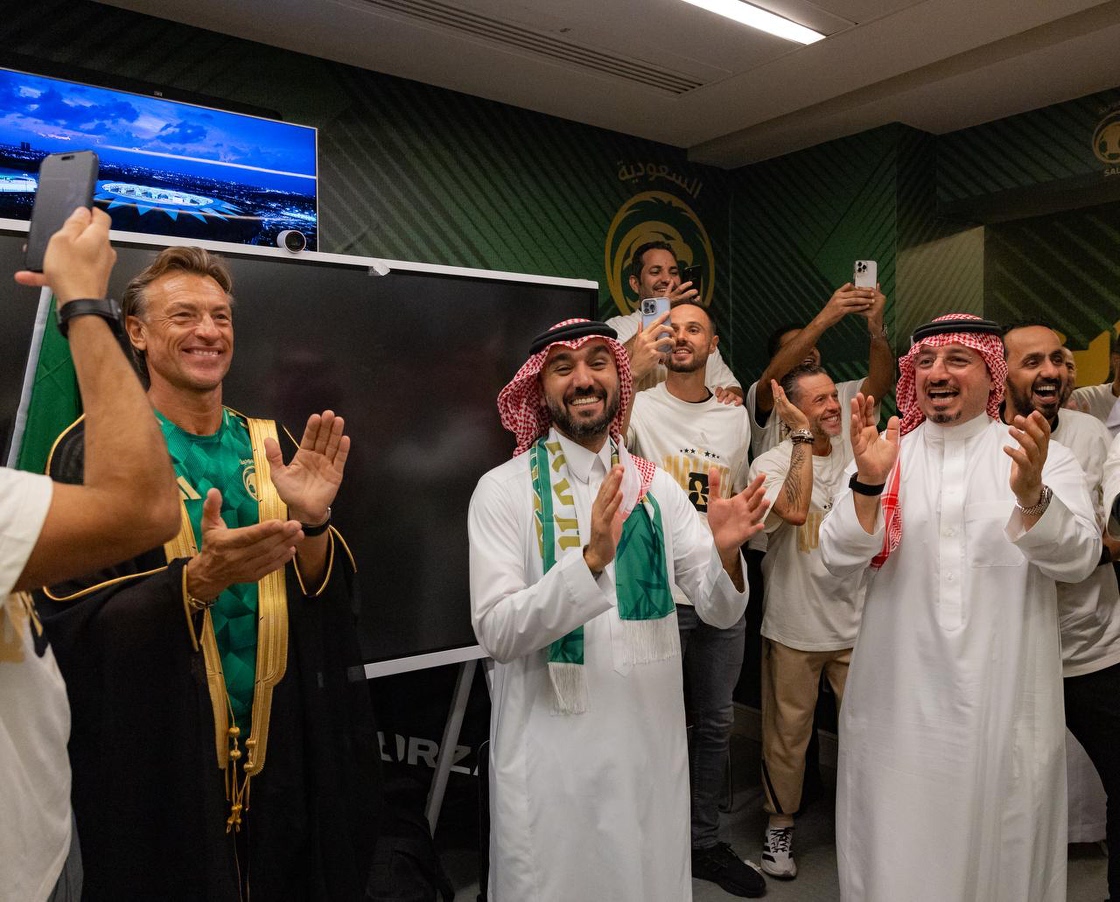 فرحة سعودية 🇸🇦

#الأخضر_إلى_كأس_العالم_2026