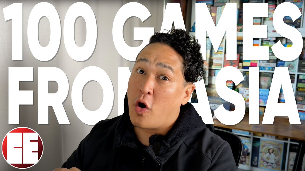 CardboardEast's tweet image. 🔥NEW VIDEO!

Going to Essen #Spiel 2025? Discover 100+ #boardgames from Asia and that 💎 hidden gem you never knew you needed!

youtu.be/uvtdiN8HBgo
