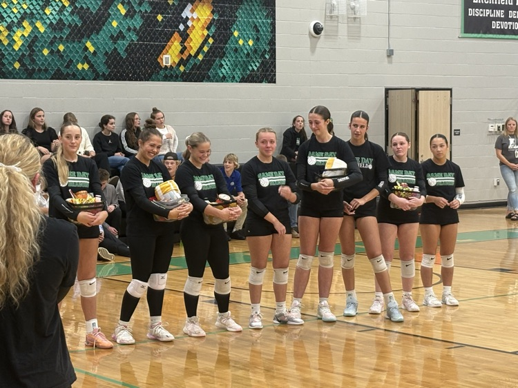 Thank you to all of our Senior volleyball players for your leadership!  @litch465 #golitch