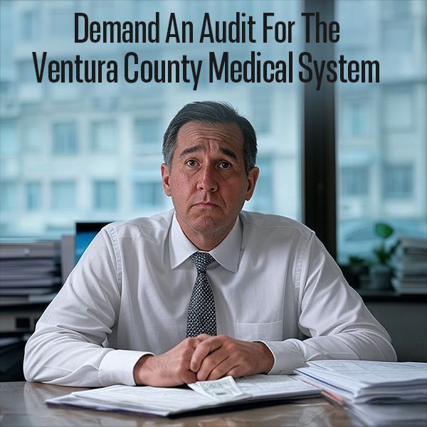 VCTaxpayers's tweet image. Another #audit 🧾 of Ventura County MedicalS ystem (#VCMS) would discover VCMS isn&apos;t following the last audit recommendations. Taxpayers bilked. Medicare Fraud. Little oversight Board Of Supervisors negligence. General Fund advance keeps VCMS solvent.