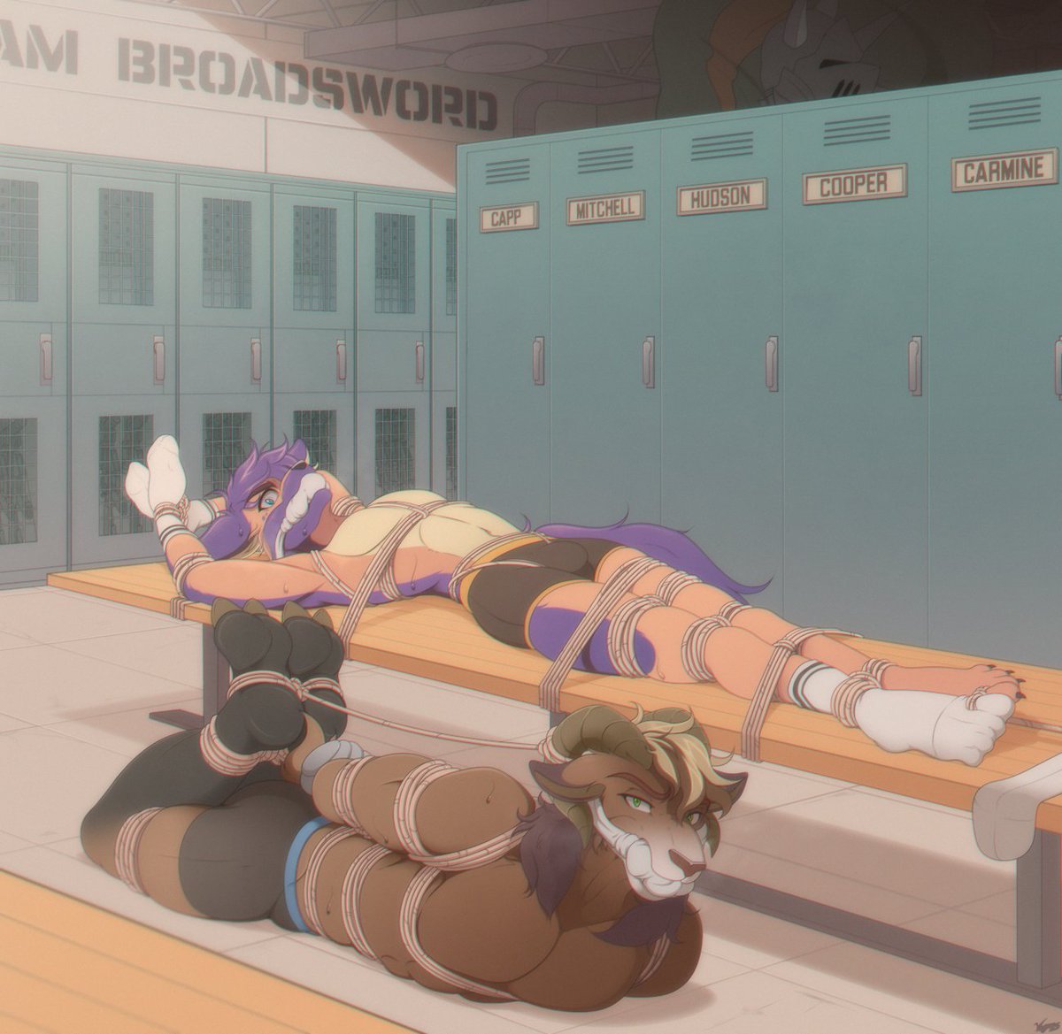 Hell yeah, time to put a sock in it.
A commission for <a href="/Puddinpop341/">Giz🔞☢️</a>