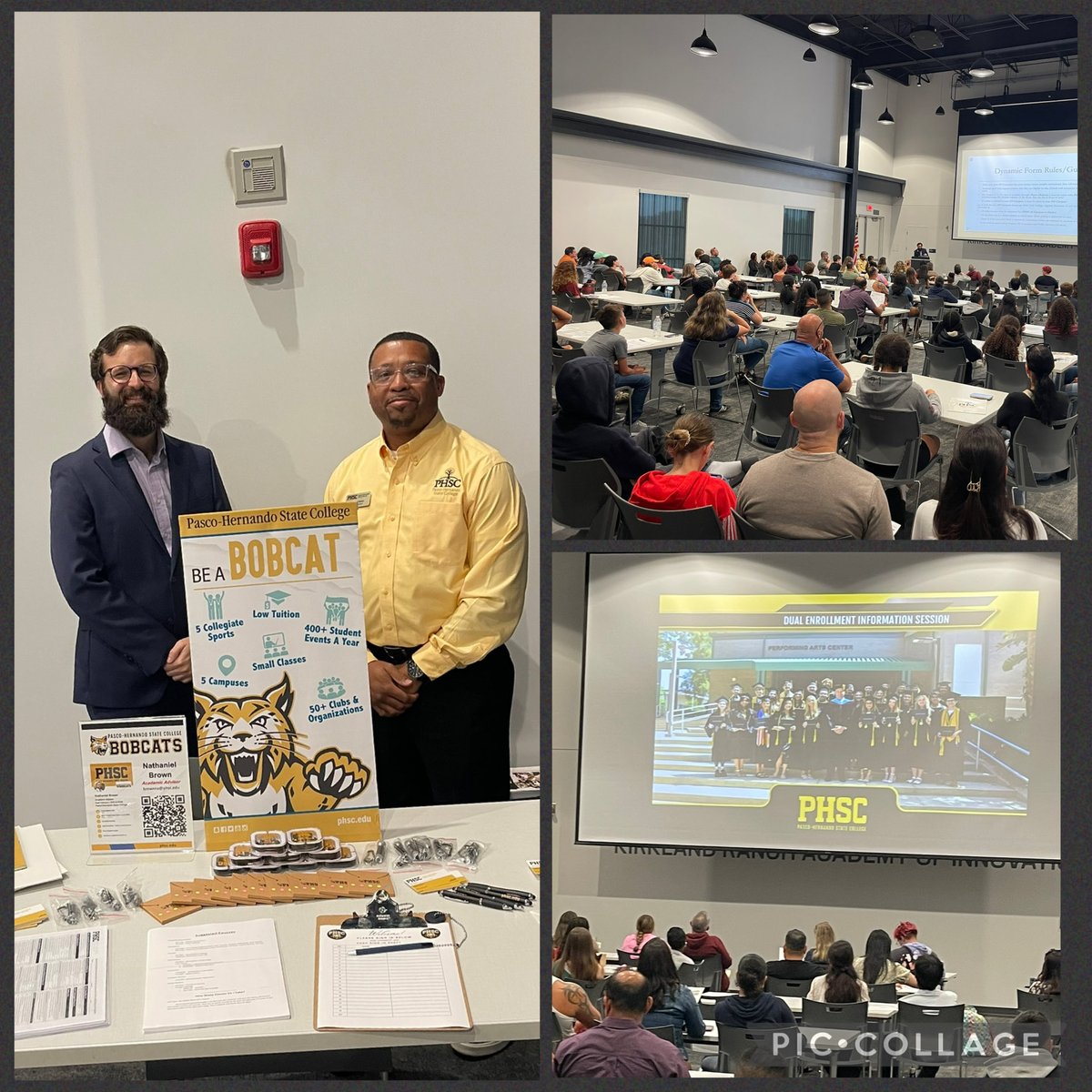 Thanks to Mr. Brown from <a href="/PHSCedu/">#PHSCedu</a> and our school counselor Mr. Boughton for an informational night discussing Dual Enrollment.