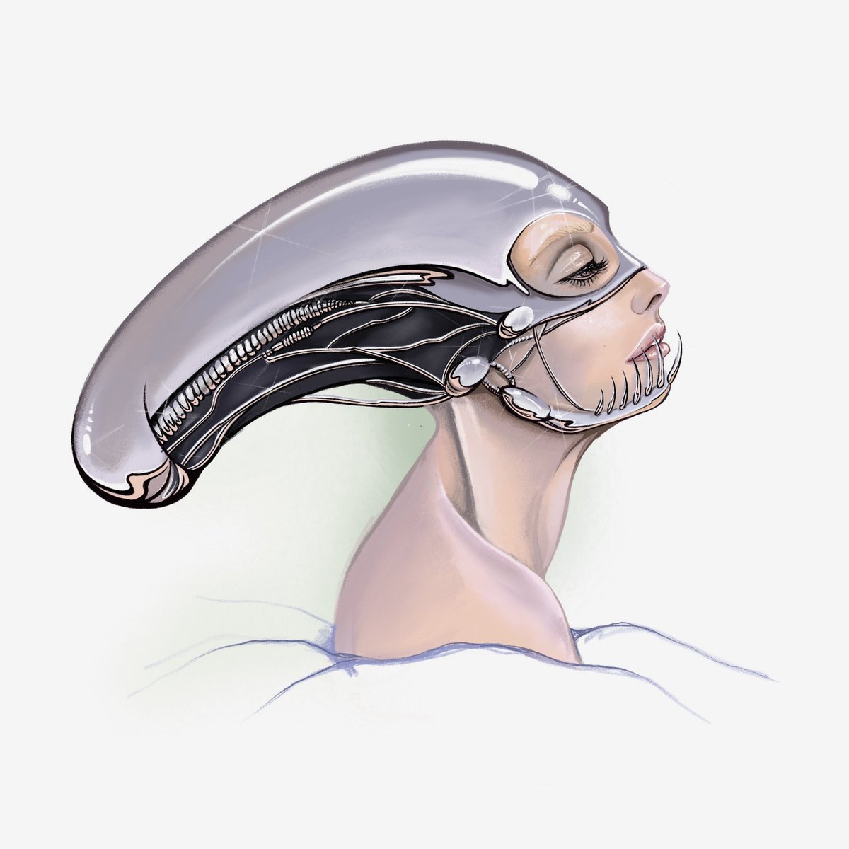 freakmonroe's tweet photo. Xenomorph masks concept by Me https://t.co/M76roEDKdL