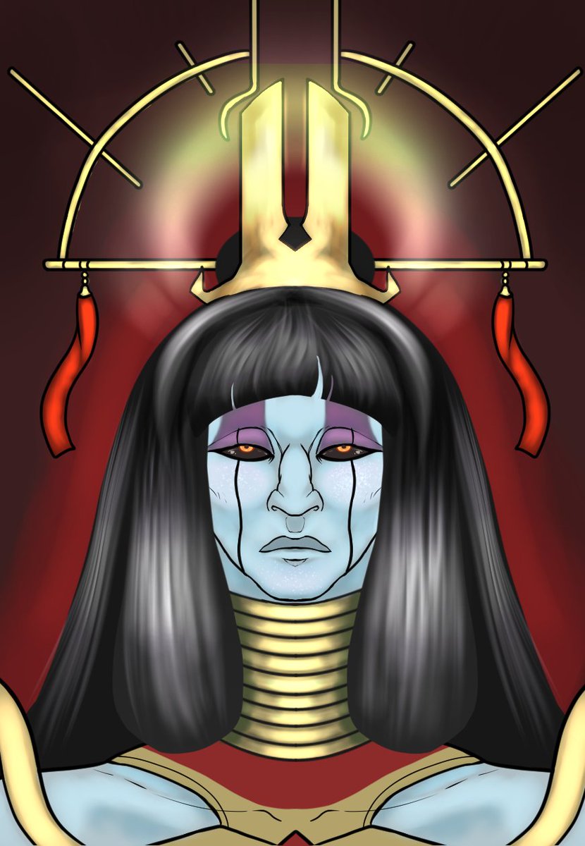 ConfusedFrame's tweet image. My orokin oc; Zetranai/Zeta :3! been a while since i've drawn him. #warframe #orokin