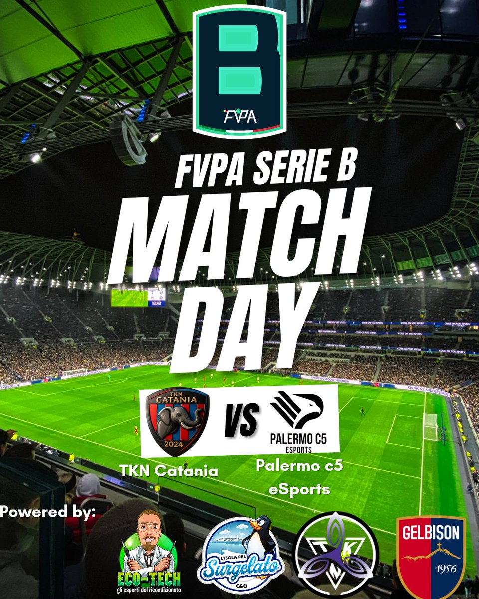 TKN Royal (@tkn_royal) on Twitter photo Dopo la prima giornata di <a href="/FVPA_net/">FVPA.net 🇮🇹</a> serie 🅱️ la classifica non ci sorride ed è soltanto colpa nostra. Ad attenderci in questa seconda giornata il derby siciliano più caldo,contro il <a href="/C5Palermoesp/">Palermo C5 eSports</a>.
Sicuri che sarà spettacolo non ci resta che affermare..🔴🐘🔵
#Cataniaverocapoluogo Dopo la prima giornata di <a href="/FVPA_net/">FVPA.net 🇮🇹</a> serie 🅱️ la classifica non ci sorride ed è soltanto colpa nostra. Ad attenderci in questa seconda giornata il derby siciliano più caldo,contro il <a href="/C5Palermoesp/">Palermo C5 eSports</a>.
Sicuri che sarà spettacolo non ci resta che affermare..🔴🐘🔵
#Cataniaverocapoluogo