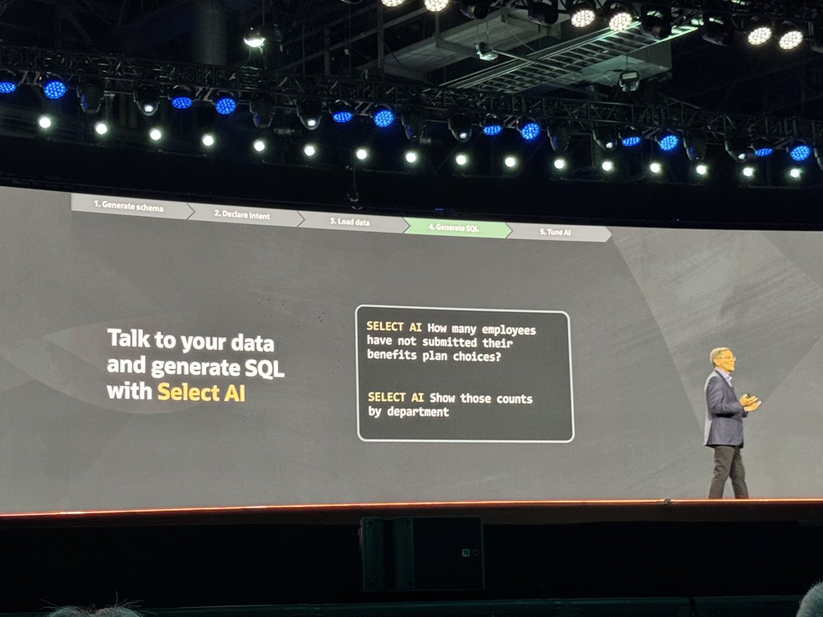 sandeshr's tweet image. Use AI for schemas , synthetic data , AI enrichment @jrloaizam @SQLMaria @jtsaismith @Oracle @oracleace