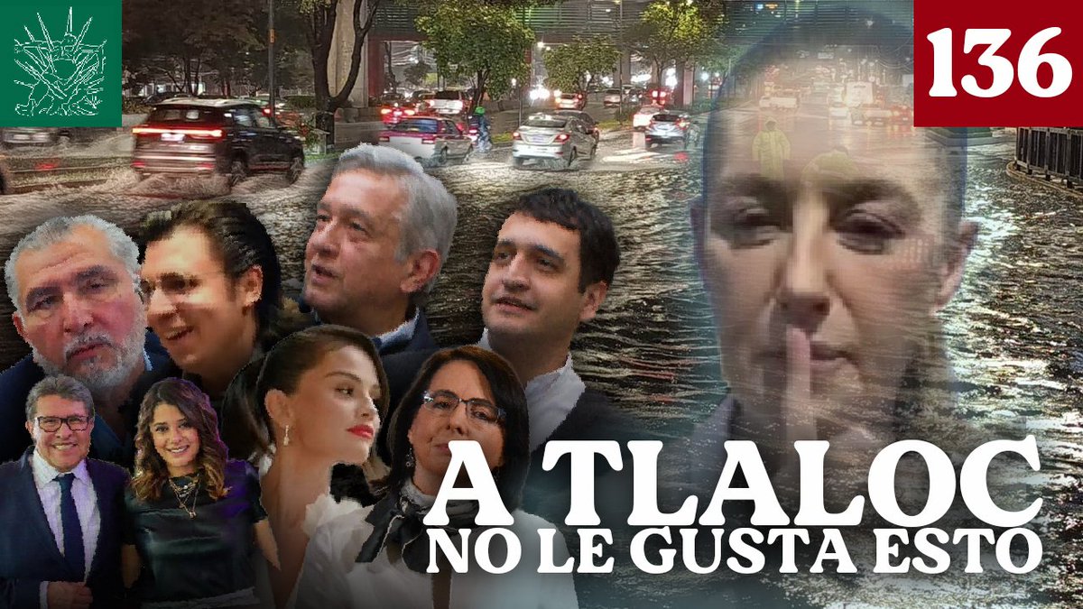 Ya está disponible el nuevo episodio de #HonoresALaBandera en el que nos clavamos en las inundaciones, los nuevos juniors de MORENA y qué onda con la Ley de Amparo.
Pásele.
youtu.be/c9-U_akLlC8?si…