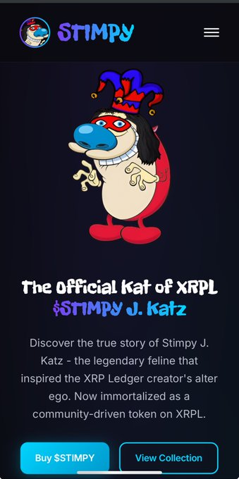 StimpySchwartz's tweet image. $STIMPY is here to stay, Now and Forever, and we will RISE TOGETHER.

STIMPY’s time will come . ⏳
#STIMPY #XRPL #DavidIsSTIMPY #KatzCoin #TrueLore #DiamondHands #XRPLedger #XRPHolders #XRPFamily #Memes