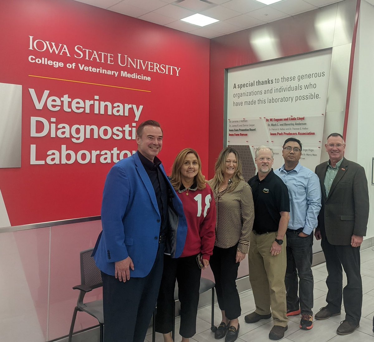 #developdiscoverdeliver with#AWS <a href="/ISUVetMed/">ISU Vet Med</a>